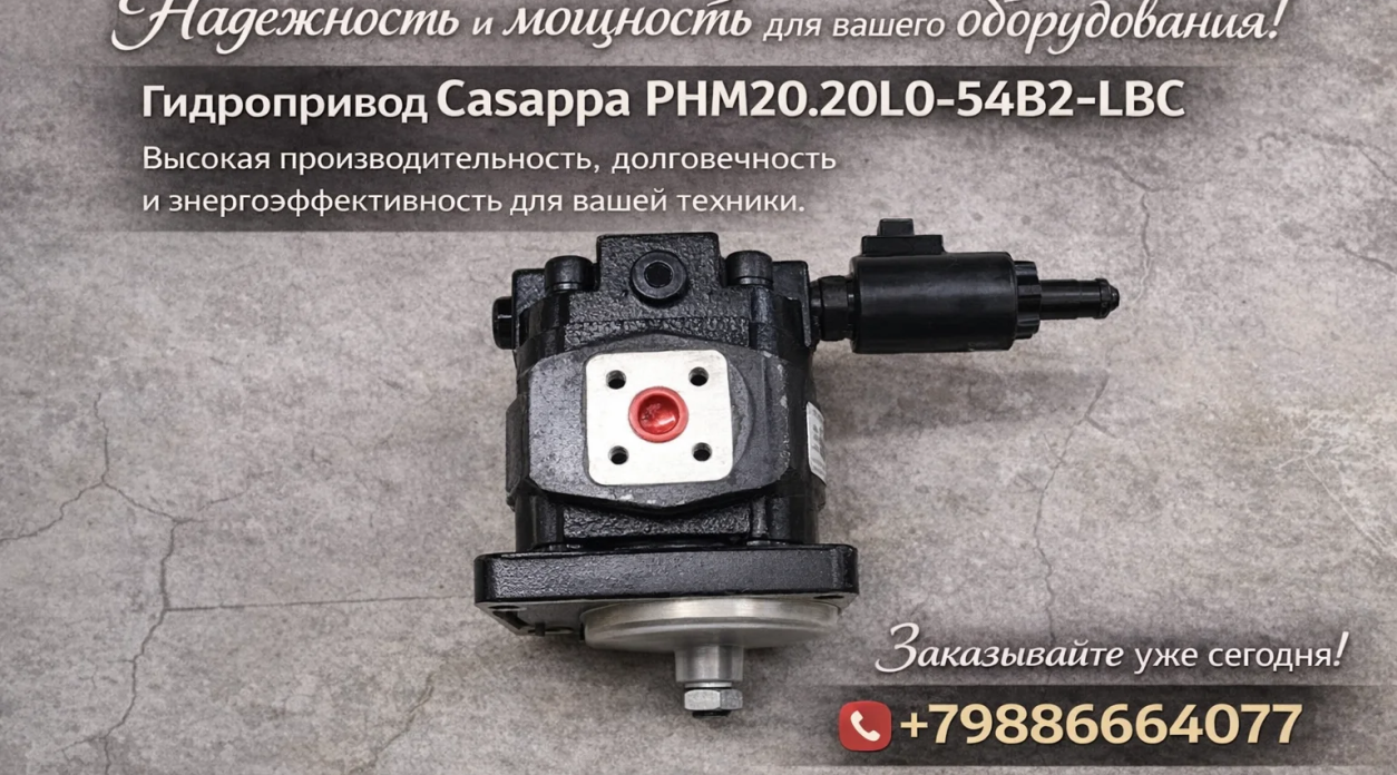 Мотор гидропривода Casappa PHM20.20L0-54B2-LBC