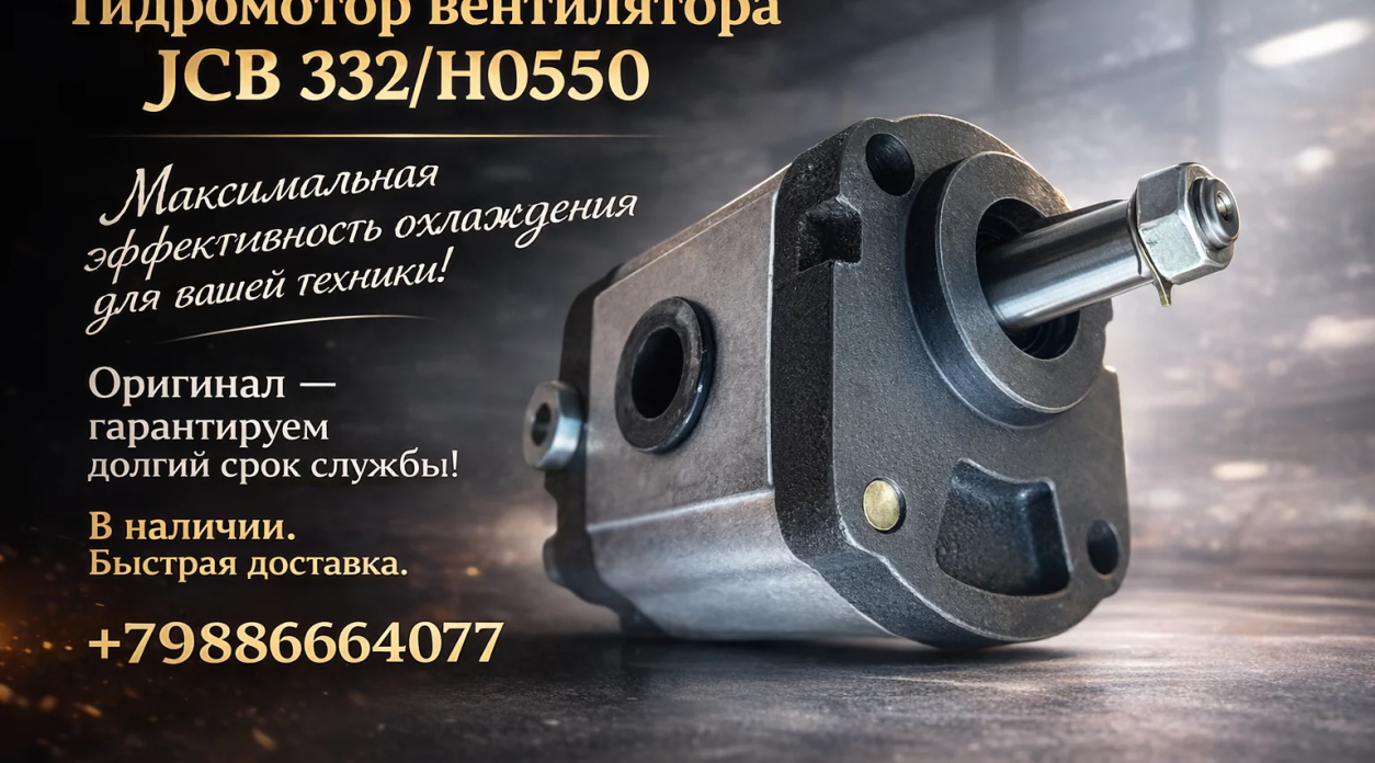 Гидромотор вентилятора JCB 332/H0550